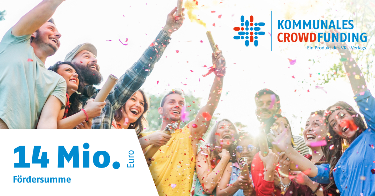 Kommunales Crowdfunding 14 Mio quer